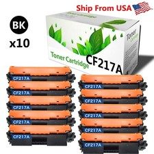 10PK CF217A 217A 17A Toner Cartridge For M130fw M130 Printer picture