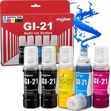 Spaceink GI-21 G3270 Ink Refill Bottles Compatible for Canon G3260 G3290 G4270 picture