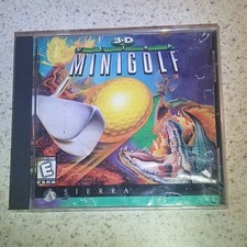 Sierra 3-D Ultra Mini Golf PC Game CD-ROM English Arts & Culture no manual  picture