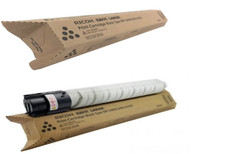 2 Pack Genuine Black Toner Cartridges for Ricoh Aficio MP C300, C400, C401, picture