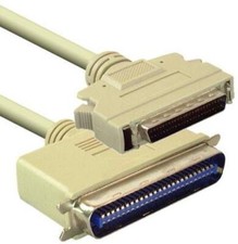 3ft High Speed SCSI-2 II (HPDB50) Male to Centronics 50 Male Cable picture