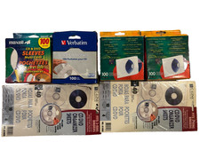 CD/DVD - Organizer Sheets Sleeves Envelopes Lot - 348 Disc Holders Total picture