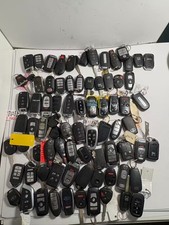 LOT OF 74 USED CAR KEY SHELLS/BLANKS – MIXED BRANDS, AS‑IS FOR PARTS picture