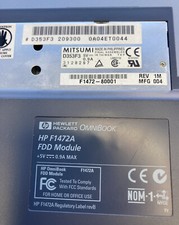 HP F1472A OMNIBOOK 1.44MB FLOPPY DRIVE MODULE F1472-80001 MITSUMI D353F3 picture