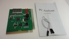 PC Computer BIOS Motherboard Tester Analyzer POST Code PCI ISA Diagnostic Card picture