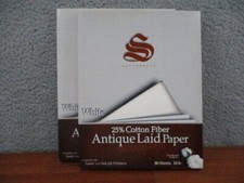 Lot Of 2 80 Southworth White 24lb Open Pack APPROXIMATELY 150 PAGES 8.5x11 picture