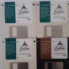 4 Vintage Original AOL 3.5