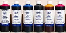 6 LITERS BULK INK REFILL FOR HP CANON EPSON LEXMARK DELL BROTHER INKJET PRINTERS picture