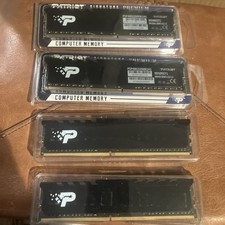 PATRIOT DDR4 RAM . Two Of The Sticks Are Still Unopened And Brand New.other2open picture