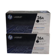 HP 26A Lot of 2 Black Toner Cartridge CF226A  Sealed Box ✅ picture