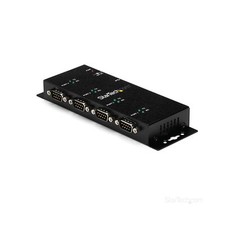 StarTech.com 4 Port USB to Serial RS232 Adapter - Wall Mount - Din Rail - COM... picture