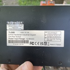 Trendnet TI-G80 8-Port Hardened Industrial Gigabit DIN-Rail Switch picture