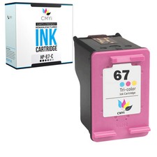 1PK Compatible HP 67 Tricolor Ink Cartridge for ENVY 6010e 6065e 6066e Pro 6420 picture