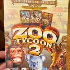Microsoft Zoo Tycoon 2 Zookeeper Collection PC CD Windows + Extinct Animals picture