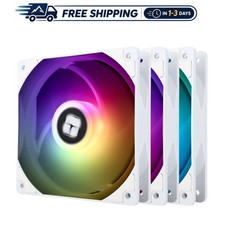 Ultra-Quiet 120mm ARGB CPU Fans with 4-Pin PWM Control - 1550RPM (3 Pack) picture