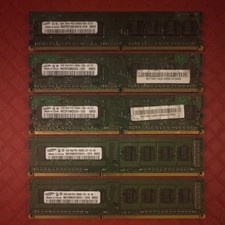 Samsung 5GB (5x1GB) DDR2 PC2-5300U 240-Pin DIMM Unbuffered RAM Lot picture