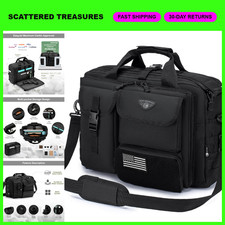 Tactical Messenger Bag for Men, Military Briefcase, 14-17.3 Inch Laptop Work Bag picture