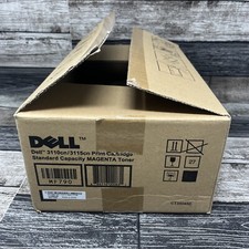 DELL  3110cn/3115cn Print Cartridge High-Capacity MAGENTA Toner OPEN BOX SEALED picture