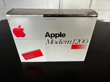 Apple Modem 1200 (Model A9M0301, 1983) — RARE, VINTAGE, NEW, & SEALED picture