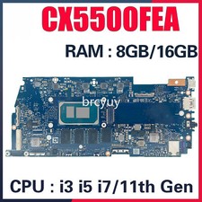CX5500 For ASUS Flip CX5 CX5500FEA Motherboard i3 i5 i7 11th Gen RAM-8GB/16GB picture