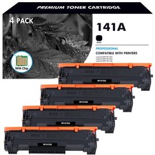 1-4PK Compatible W1410A Toner Cartridges Lot New Chip for HP LaserJet MFP M139w picture
