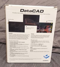 CADKEY DataCAD - vintage complete unused CAD 2D 3D design drawing program picture