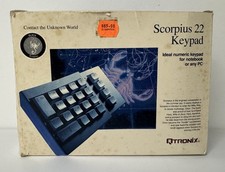 Open Box Qtronix Scorpius 22R Numerical Keypad with Serial Connection picture