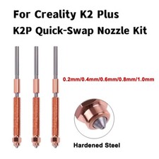 For Creality K2 Plus 3D Printer Quick-Swap Nozzles Kit 0.2mm-1.0mm Nozzles Kit picture