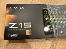 EVGA Z15 Mechanical RGB Backlit Gaming Keyboard QWERTY English Black picture