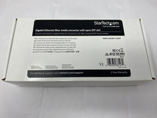 StarTech.com MCM1110SFP Gigabit Ethernet Fiber Media Converter w/Open SFP Slot picture
