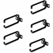 StarTech 1U Vertical Cable Management D-Ring Hooks 5Ct CMHOOK1UN5PK picture