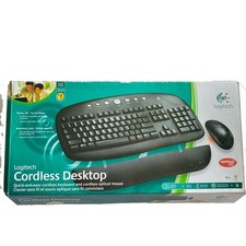 Logitech Wireless Internet Pro Tactile Cordless Keyboard Mouse Model Y-RAJ56A picture