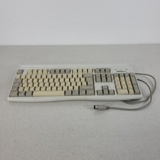 Vintage Mitsumi Peacock Mechanical Keyboard KPQ-E99ZC-13 5-pin DIN Connector picture