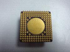 Motorola gold CPU collectible with heatsink  149Pin 15x15  41965A01 picture