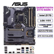 ASUS SABERTOOTH Z170 MARK 1 Motherboard ATX Intel Z170 LGA1151 DDR4 64GB SATA3 picture