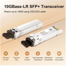 4Pack 10GBase-LR SFP+ Transceiver - Cisco, Ubiquiti, D-Link picture