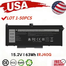 ✅LOT 50x RJ40G Battery for Dell Latitude 5420 5520 Precision 3560 01K2CF 63wh picture