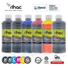 RIHAC Refill Ink Set with Grey suits Canon PGI-670 CLI-671 MG7770 MG7765 MG7766 picture