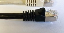Cat6A 10G Patch Cable Shielded STP 15ft 20ft 25ft 50ft 75ft 100ft Lot of 1, 5,10 picture