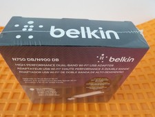 Belkin N750 DB/N900 DB High-Performance Dual-Band WiFi USB Adapter New Sealed picture