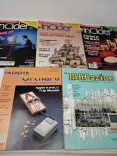 (5) Vintage Apple Macintosh Computer Magazines Lot - Orchard, InCider, MACazine  picture
