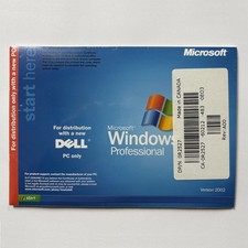 NEW SEALED 2003 Dell Windows XP Professional w/ SP1a 32-bit OS Reinstallation CD picture