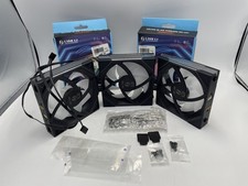 Lian Li UNI FAN SL-INF WIRELESS 120 Reverse 120mm Case Fan - Black - Pack of 3 picture