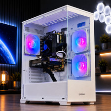 Custom Build ARGB Desktop i7 PC 32GB RAM 1TB SSD RTX 5060 Win11 GAMING READY picture
