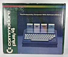 Vintage Commodore Plus/4 Complete in Box - Near Mint - Appears Unused - 1984 picture