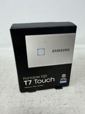 Samsung T7 Touch 500GB Portable External SSD - Silver MU-PC500S/WW  picture