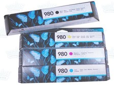 4pk Genuine HP 980 Black&Color Ink Cartridges X585 X555 X585dn X585f X585z picture