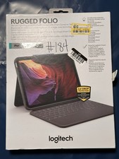 Logitech Rugged Folio iPad 10th Gen Keyboard Smart Connector - Graphite picture
