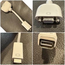 Apple Mini Display Port DP to VGA Adapter For iMac MacBook Desktop OEM picture