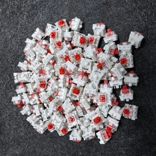 Keyboard Switches, 100 Pcs 3 PIN Blue Keyboard Clicker Dustproof Mechanical Ke picture
